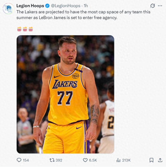 官方网址-湖人今夏将猛追字母！有顶薪空间可签换里夫斯：为詹皇离队做准备|东契奇|詹姆斯|勒布朗·詹姆斯|扬尼斯|奥斯汀·里夫斯_新浪体育_新浪新闻